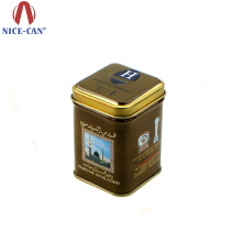 Square Metal Box Tea/Cookies/Candy Tin Box for Wholesale